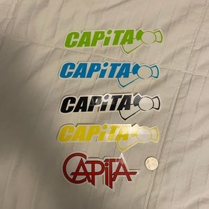 5 Capita Stickers
